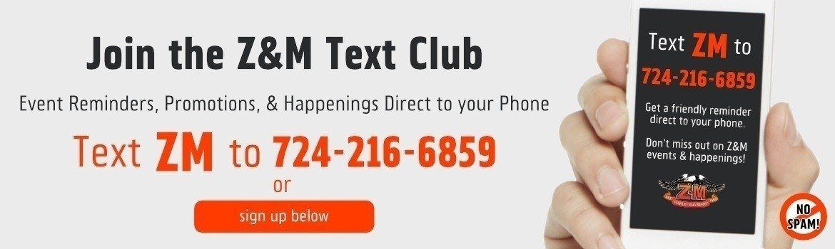 Join our Text Club.